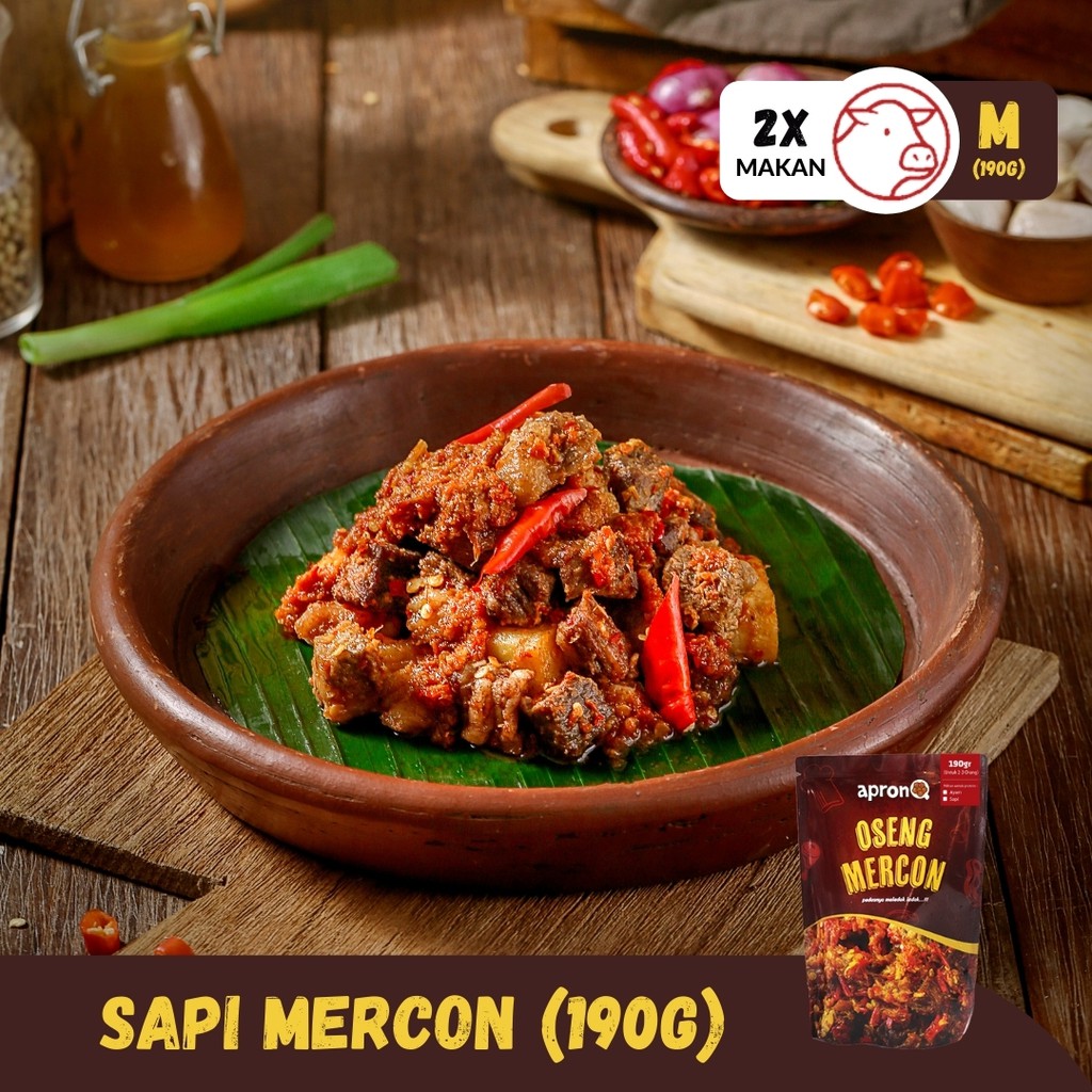 

APRONQ OSENG MERCON SAPI 190 GRAM (MEDIUM)