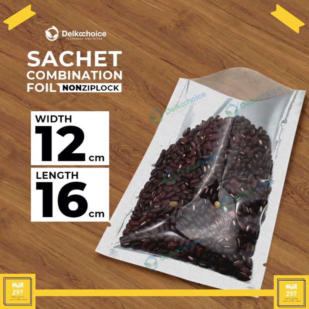KEMASAN SACHET ALUMINIUM FOIL - PLASTIK SACHET ALUMUNIUM FOIL SATUAN