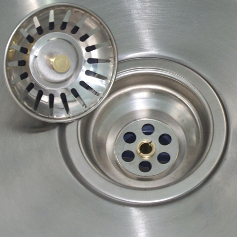 Filter Penyaring Saluran Air Bahan Stainless Steel Untuk Dapur/Kamar Mandi