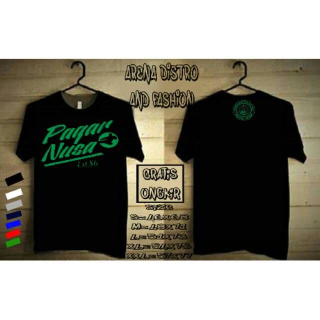 PAGAR NUSA kaos PN kaos PAGAR NUSA kaos PENCAK SILAT PAGAR NUSA kaos PAGAR NUSA TERBARU