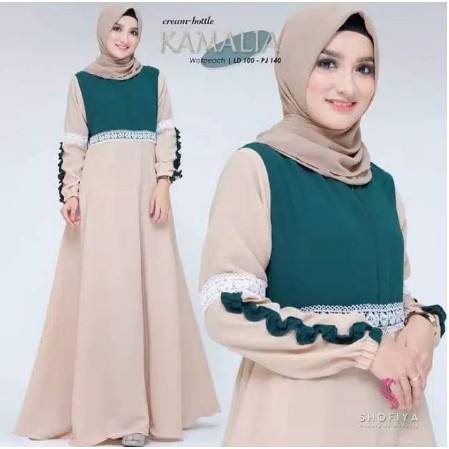 Dress wanitaGLAMOUR Dress remaja Dress muslim Casual dress Dress muslimah Dress kondangan Dres murah