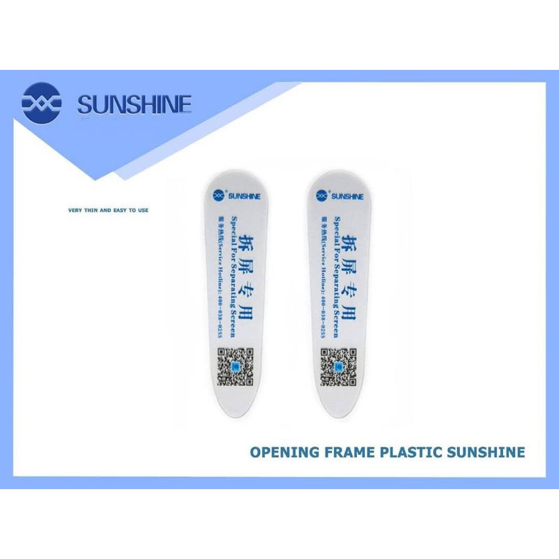 Opening Frame Plastik Sunshine / Alat Buka Lcd touchscreen / Alat Servis Hp