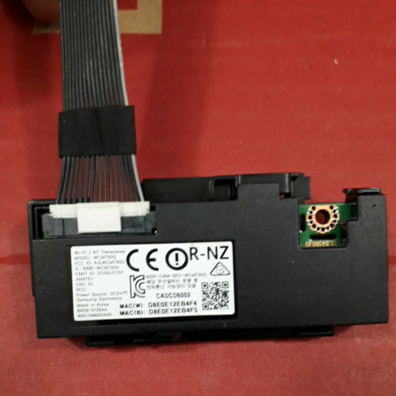 wifi atau bt transceiver model wcm730q penguat sinyal tv samsung