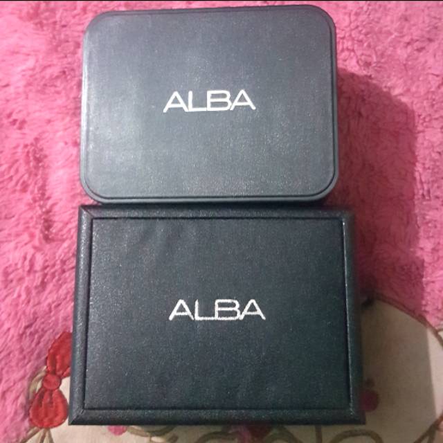 Alba Box jam tangan kotak watches watch preloved bekas second ori original