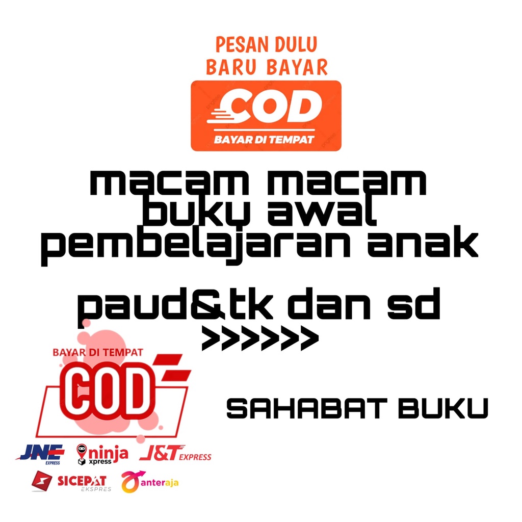 

buku perlengakpan belajar anak sejak dini