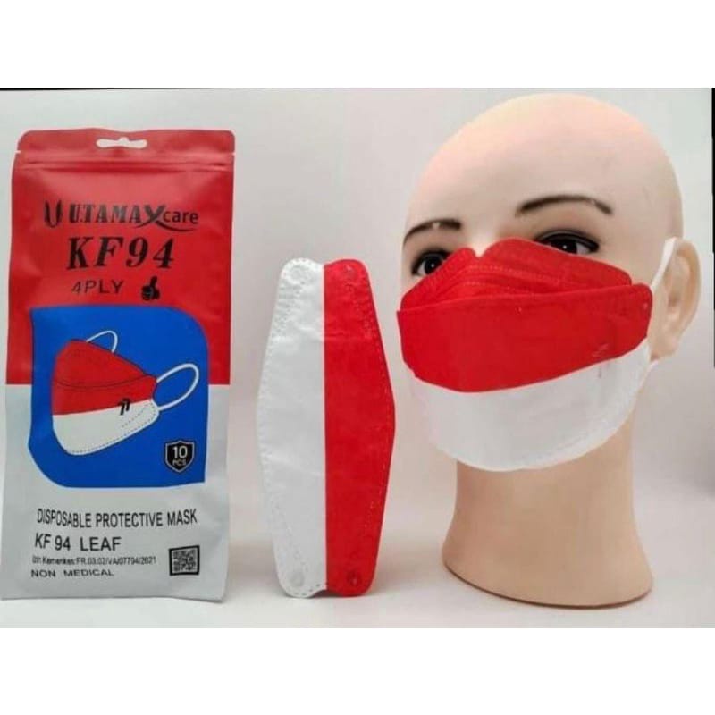 MASKER KF94 MERAH PUTIH UTAMA EDISI KEMERDEKAAN