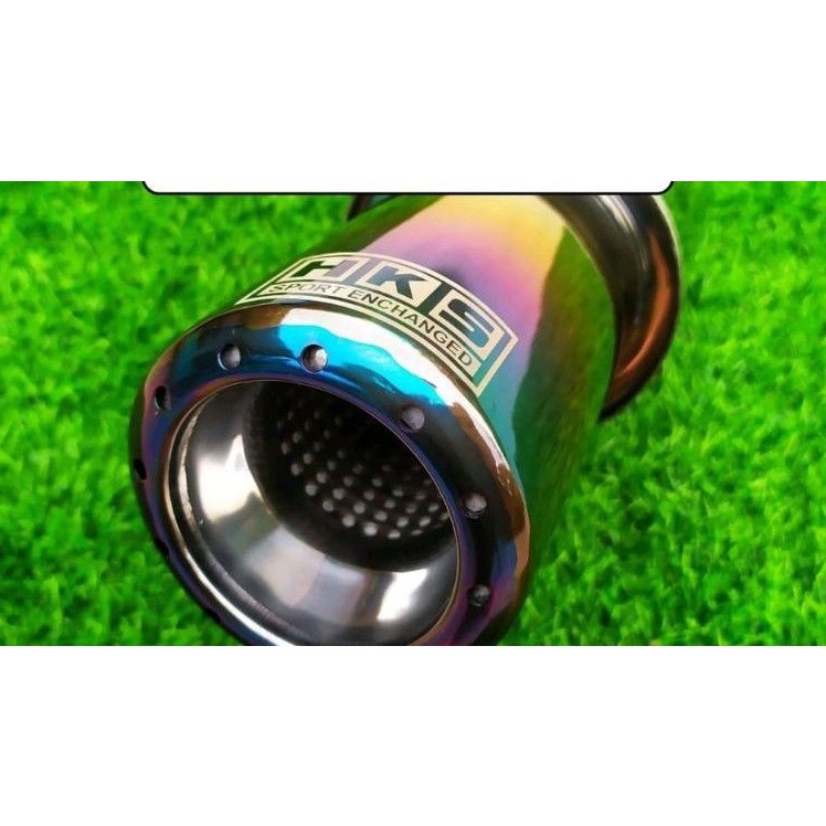 Knalpot Mobil HKS Gronel Rainbow Suara Full Bass Knalpot Mobil HKS GRONEL BURNTIPE JAZZ YARIS GRANDM