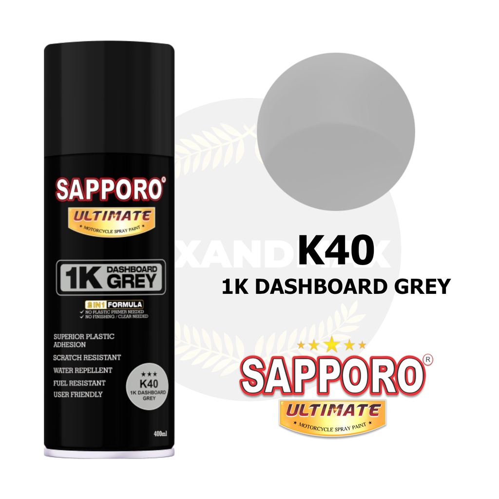 SAPPORO ULTIMATE 1K Dashboard Grey K40 400 ml