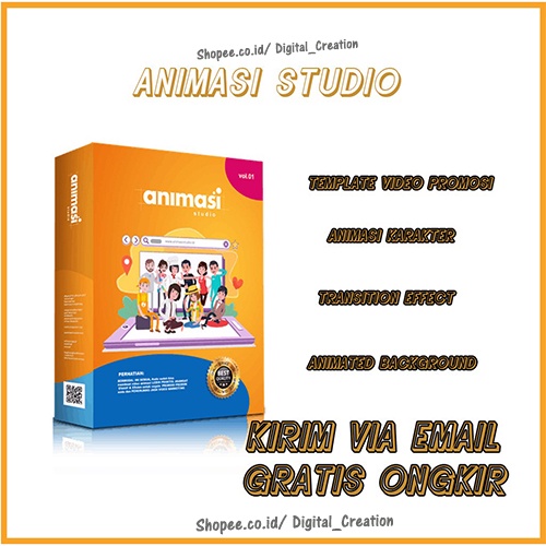 Paket Template Prmium PPT Animasi studio PPT | magic video fx 4.0 untuk Video Promosi dan Yotube Kit