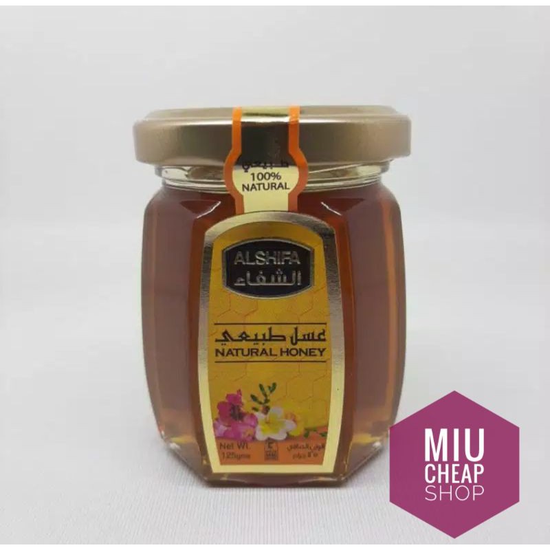 

Madu Al Shifa Ukuran 125 Gram (Import Arab) Asli