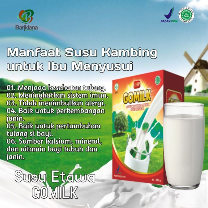 

Gomilk Susu Kambing Etawa