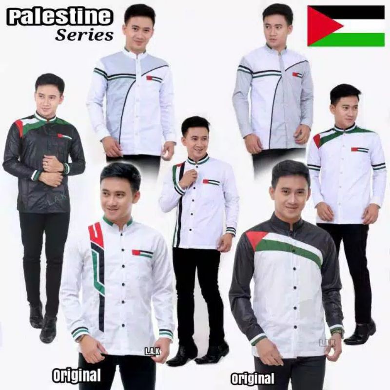 BISA COD BAJU KOKO PALESTINA BAJU KOKO MODERN BAJU KOKO TERBARU BAJU KOKO