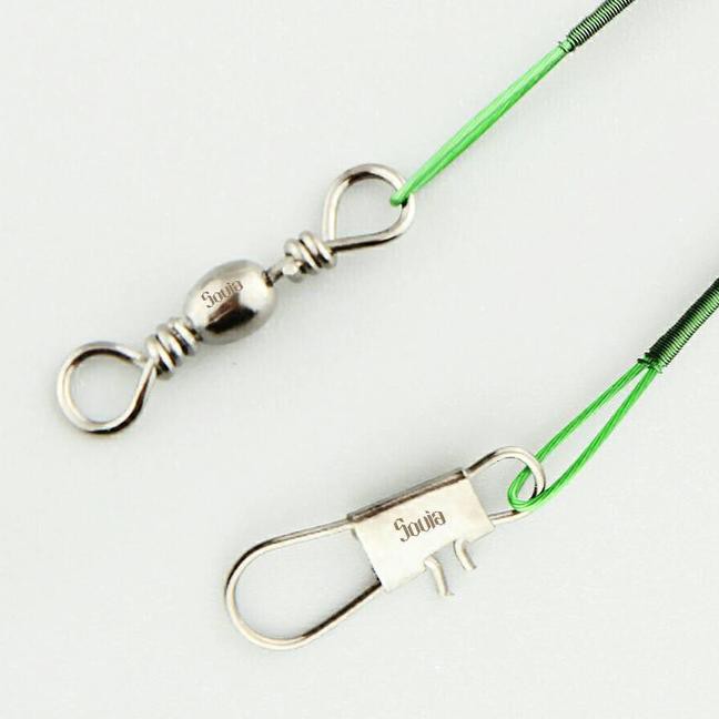 Kawat Pancing Leader Kili Kili /Sling Atau Seling Leader Hitam 15 Cm