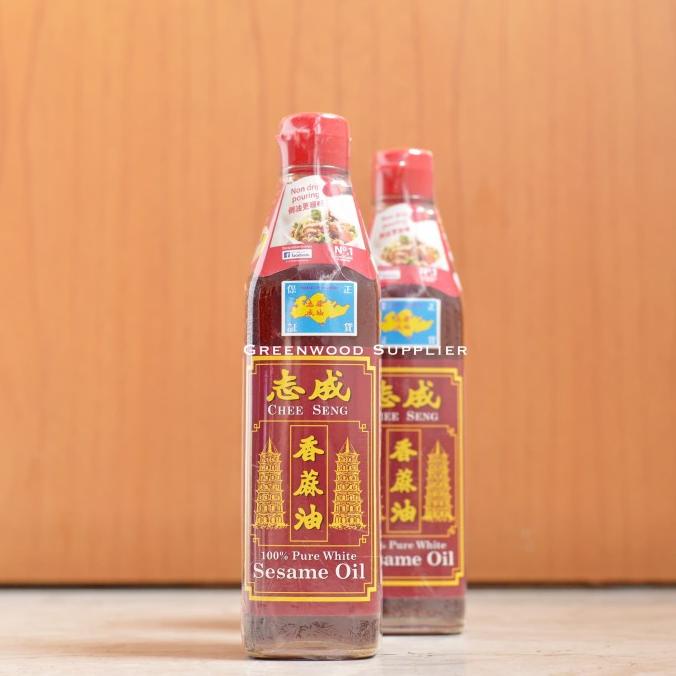 

Chee Seng White Sesame Oil / Minyak Wijen 375ML (PREMIUM)