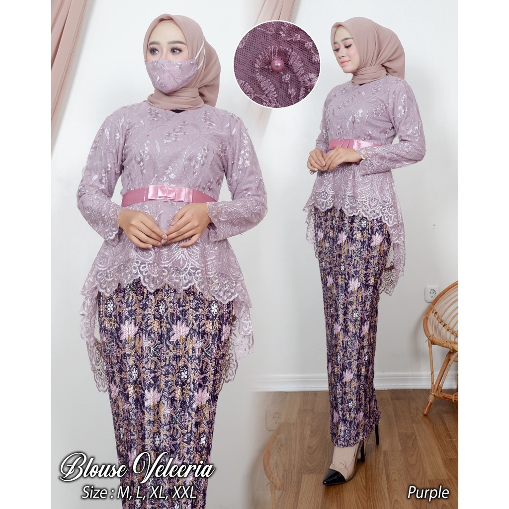 KEBAYA TUNIK / KEBAYA WISUDA / AURORA VALERIA / BAJU PESTA WANITA