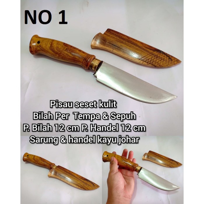 Pisau Seset Kulit - Pisau Seset Kulit Hewan Qurban Tipe 05 - Vivistecolection