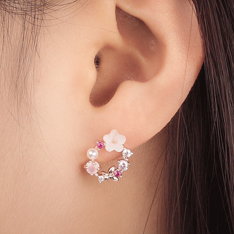 Set Anting Gaya Korea 16 Variasi Aksen Mutiara + Rumbai Gaya Bohemian untuk Wanita Fashion