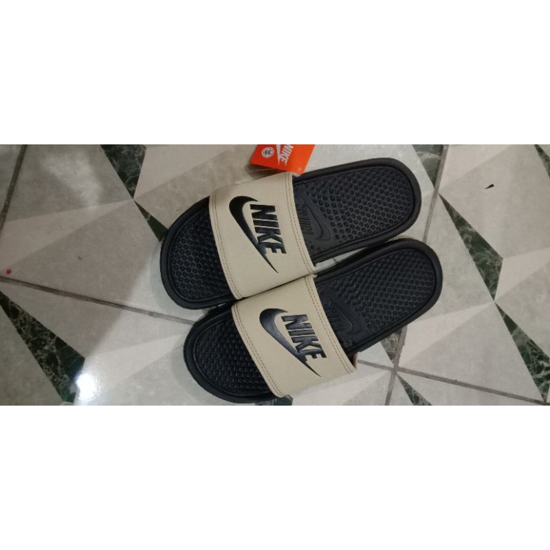 (SALE) Sandal Pria Sport / Sandal Slop / Sandal Slip-On Benassi Black-3