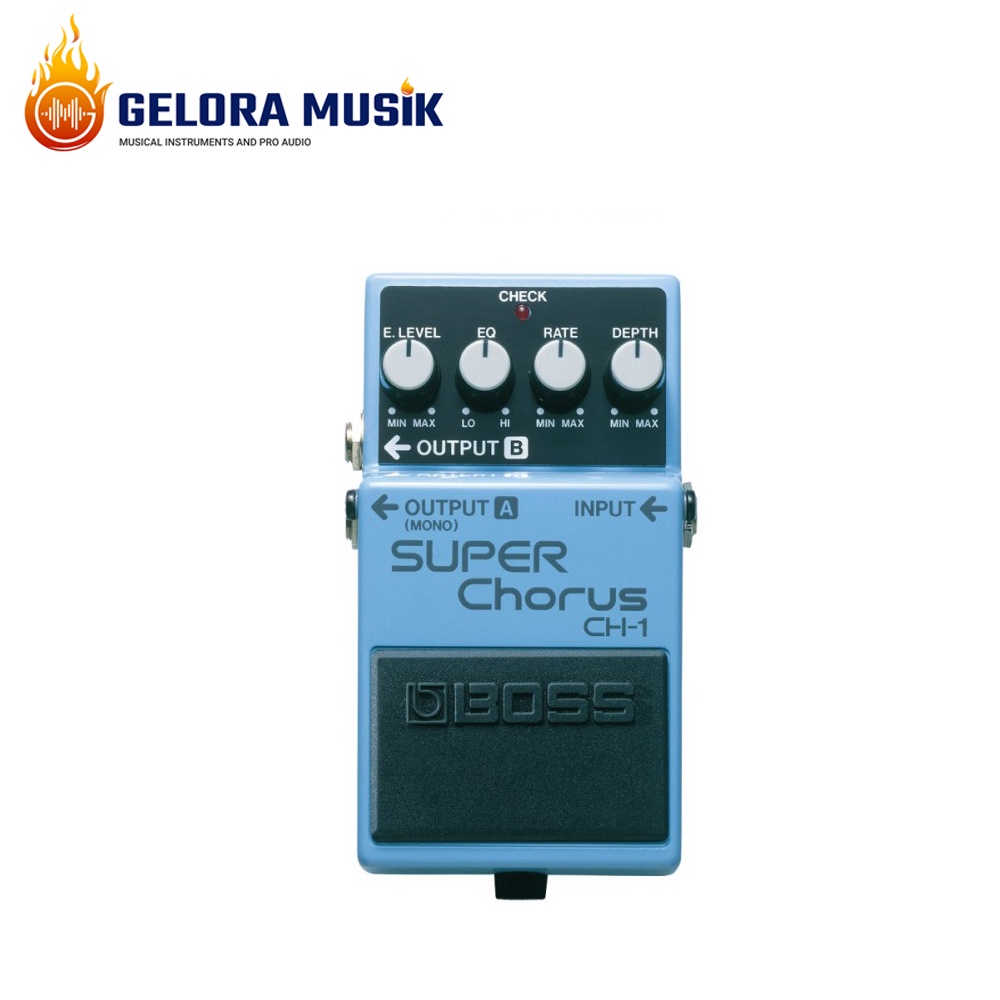 Efek Gitar Sound Boss CH-1 Super Chorus