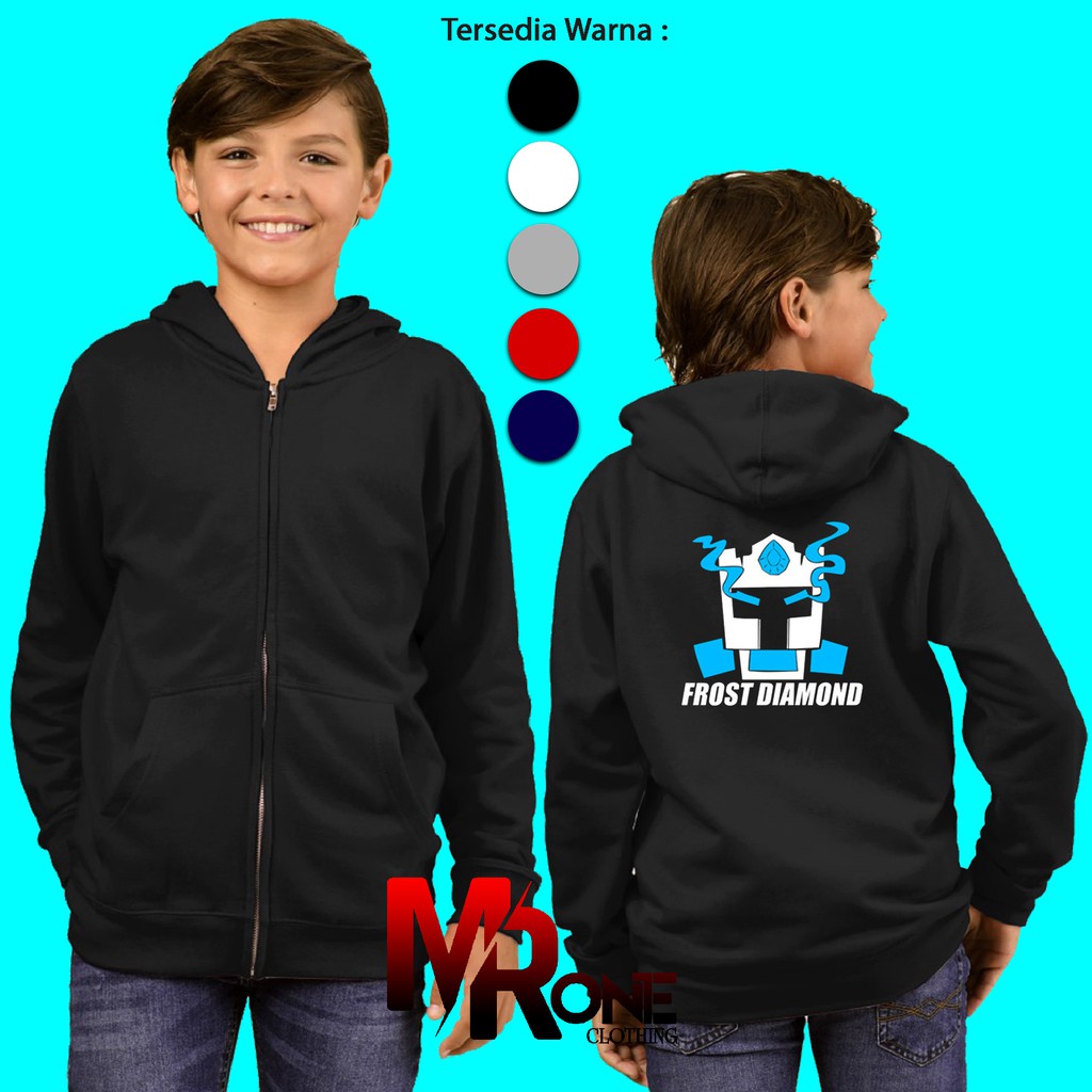 Hoodie Zipper Anak Frost Diamond Jaket Anak Frost Diamond