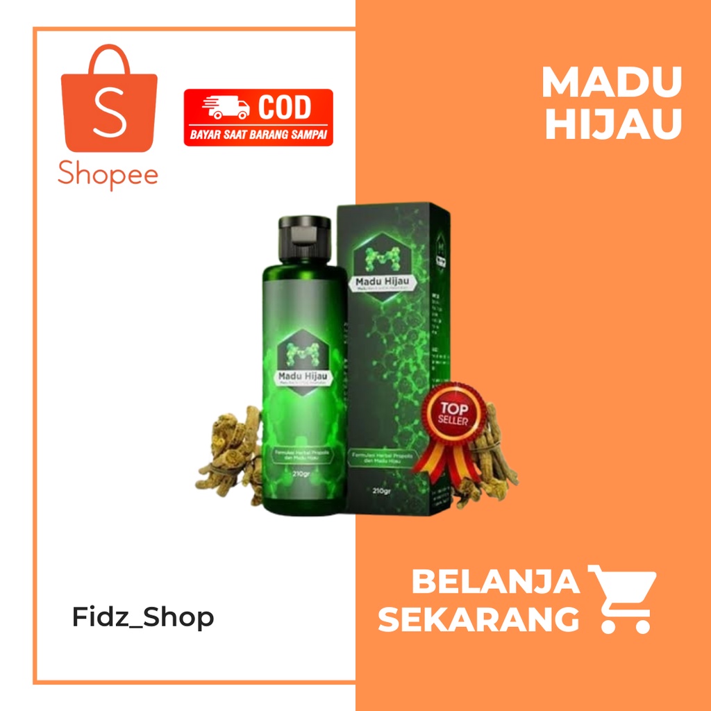MADU HIJAU 210gr | Dijamin Original 100% Obat Herbal Asam Lambung