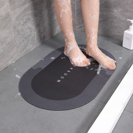 MILIKI SEGERA KESET VIRAL Keset Kaki Kamar Mandi Nyerap Air Anti Bakteri Premium Anti Slip Keset Batu Kamar Mandi motif lucu 2.8 Perlengkapan rumah murah laris_unik