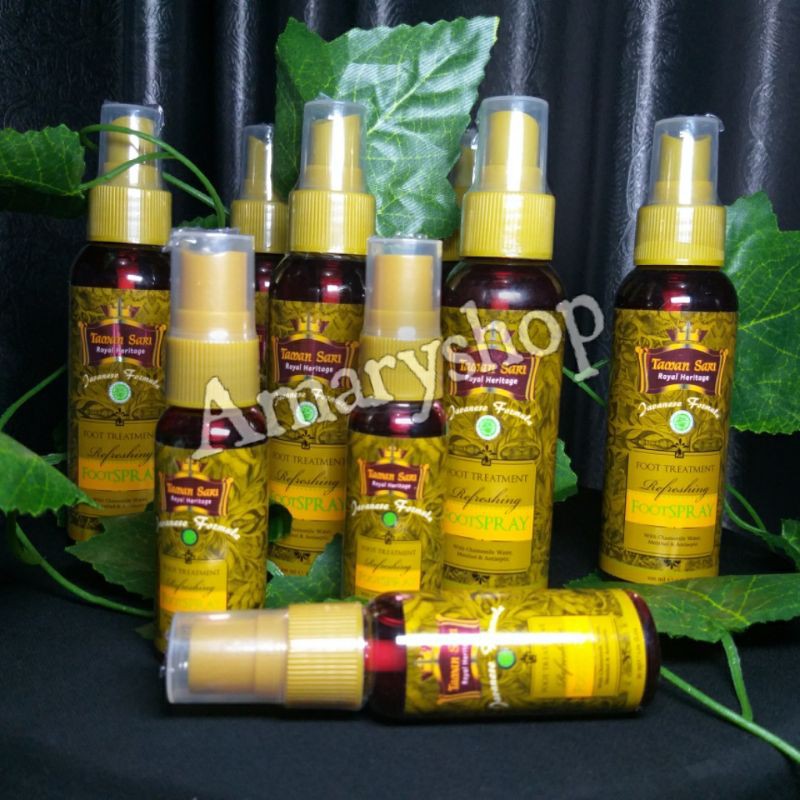 Mustika Ratu Foot Spray Tamansari Royal Haritage Spa