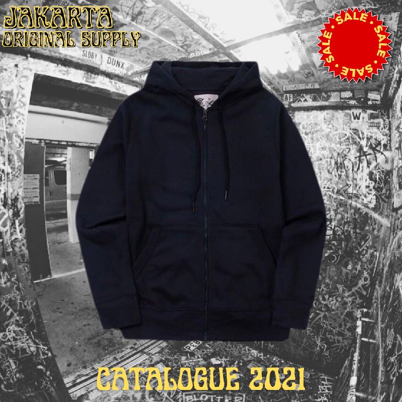 Champion C9 Fleece Full Zipp Hoodie Navy ORIGINAL