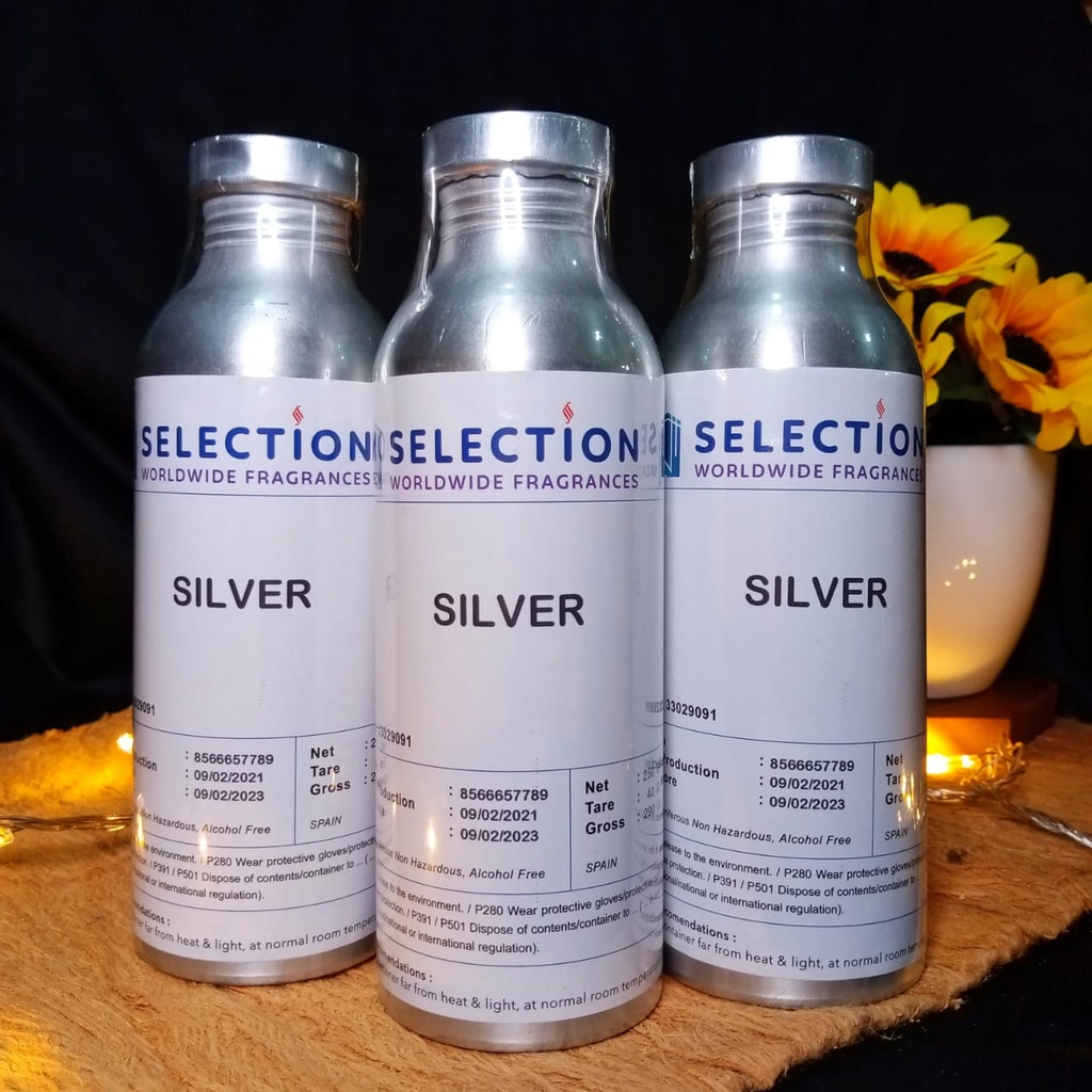 Parfum Bibit Refill Silver segel pabrik by Selection SN 500ml