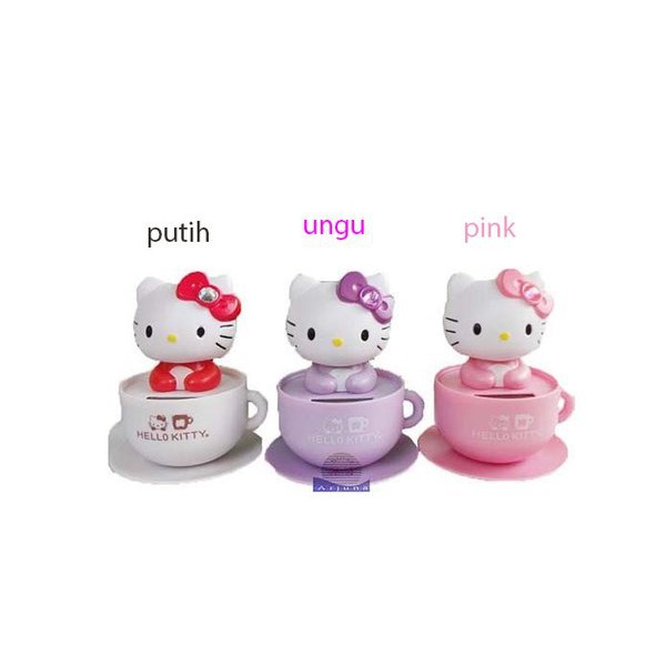 PAJANGAN MOBIL MUG HELLO KITTY