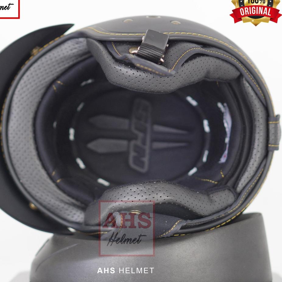 Terbaru.. ( TERMURAH ) Helm Bogo NJS Bogo Retro Njs NR 80 Free Pet topi helm njs bogo helm retro dew