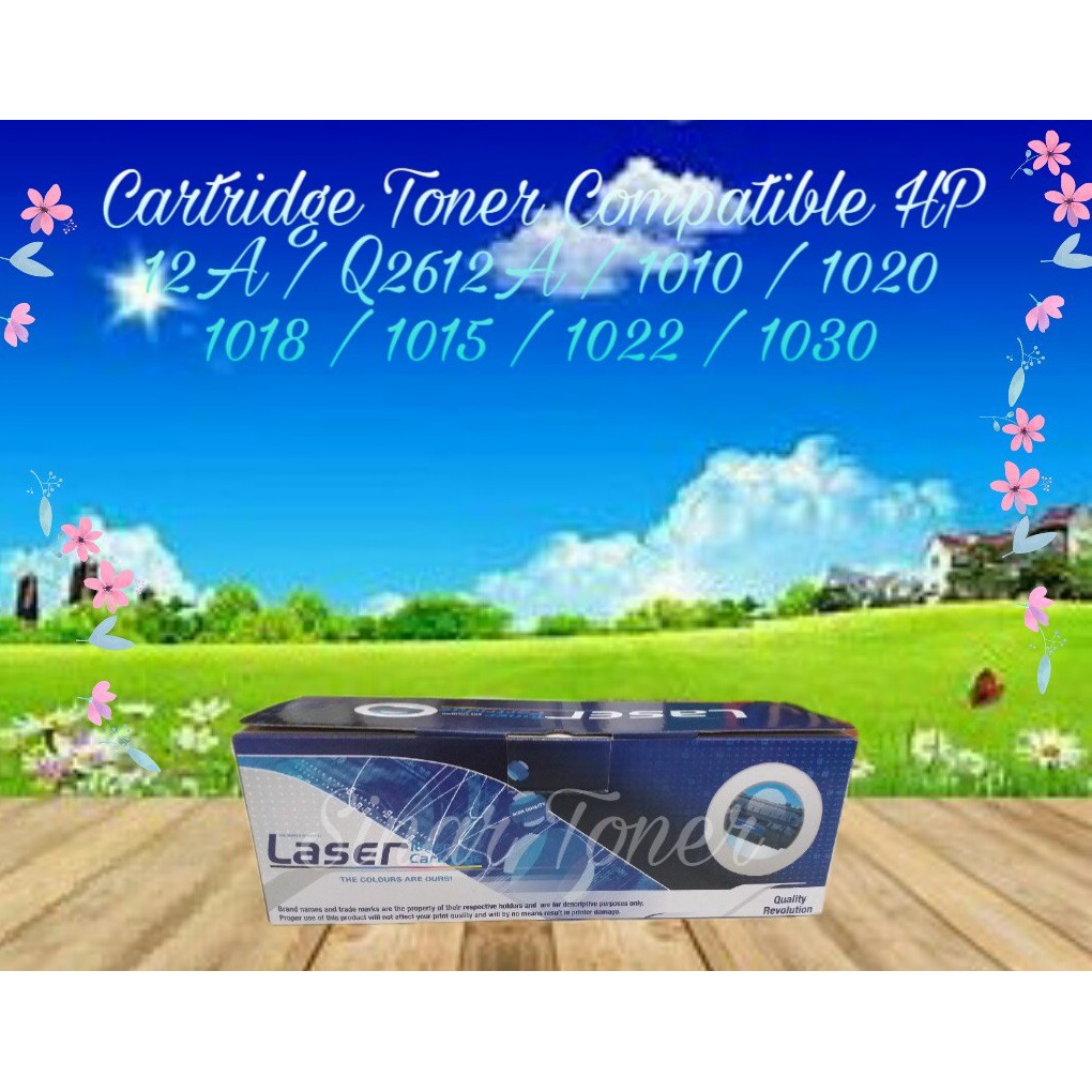 Cartridge Toner Compatible HP 12A Q2612A Q 2612A LJ 1010 1020  M1005 1005 M1319 1015 1018 1012 1022