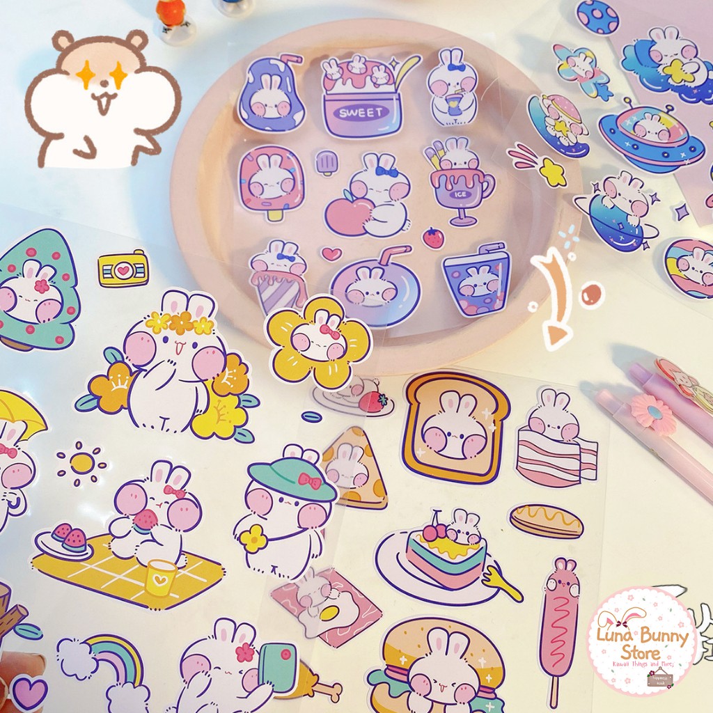 

DIY Stickers Journaling Scrapbook / Stiker Laptop Botol Minum HP / Cute Stickers / Stiker Lucu