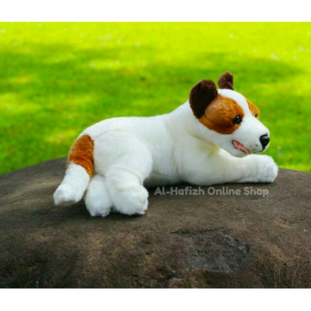 BONEKA HEWAN ANJING JACK RUSSELL
