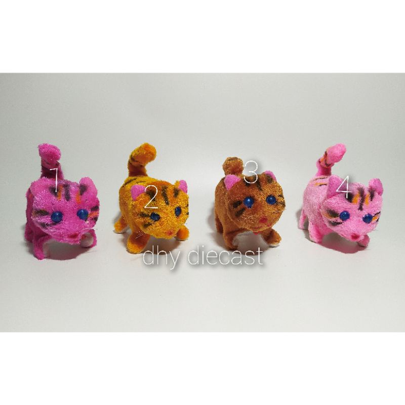 Boneka kucing jalan/mainan boneka kucing gerak/mainan kucing jalan