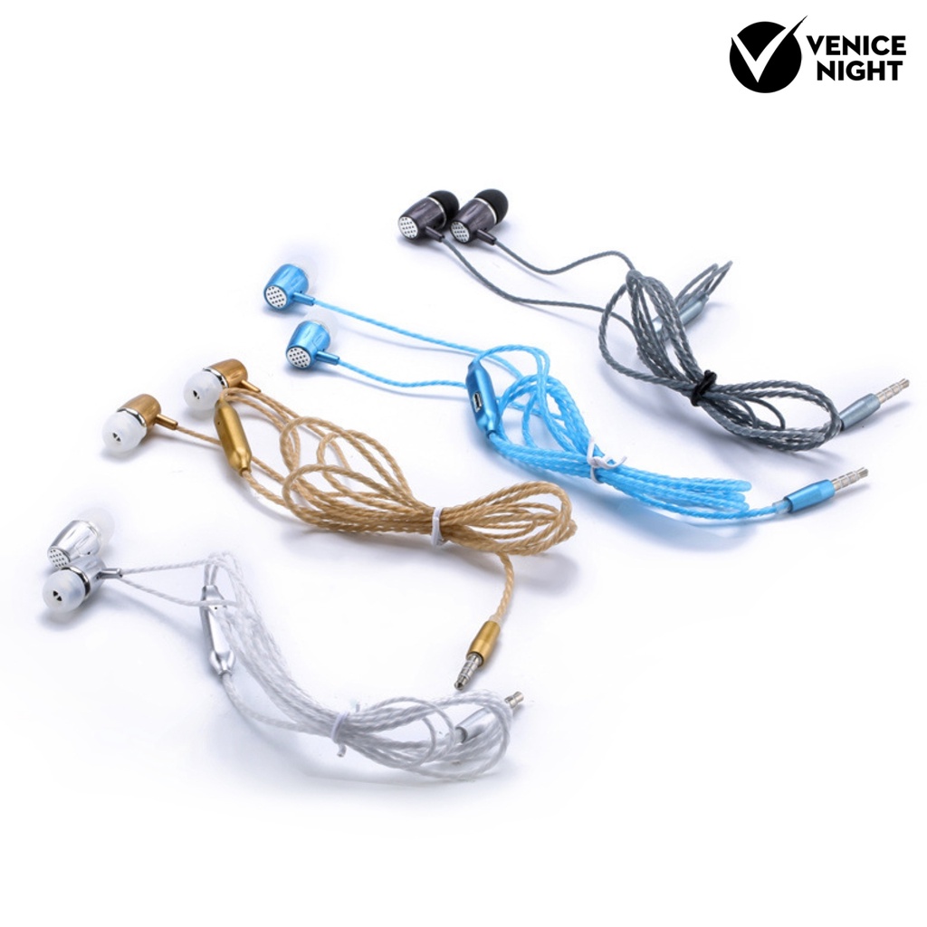 (VNEP) (Berkabel) Earphone In ear Heavy Bass Dinamis Dengan Fitur Noise Reduction Untuk Gaming