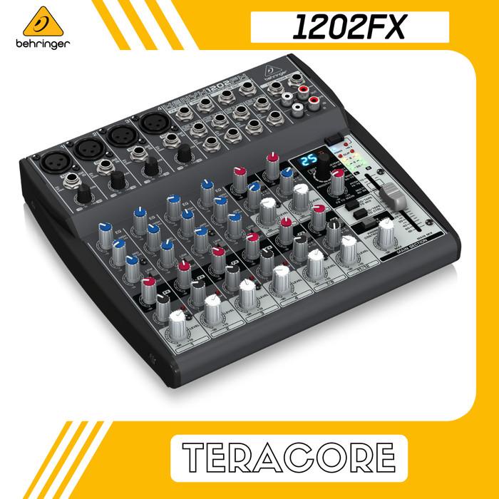 Mixer | Behringer Xenyx 1202Fx 1202 Fx 12 Mixer 4 Channel Input Original Kualitas Terbaik