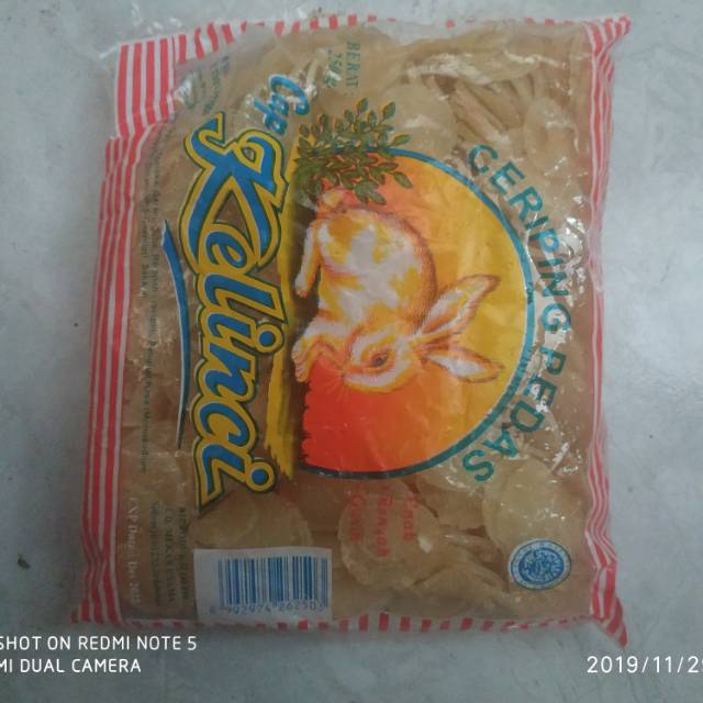 

Krupuk kelinci gurih pedas