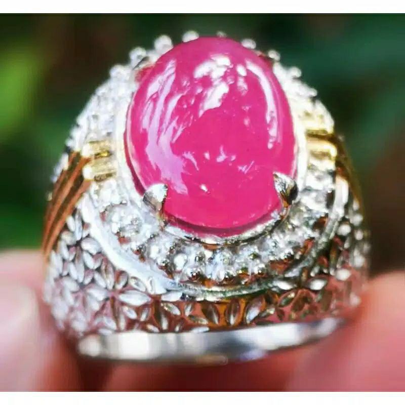 NATURAL RUBY PINKIS FANTA KRISTAL