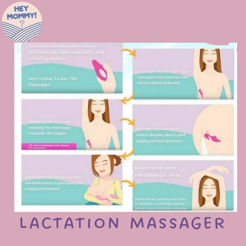 HEYMOMMY.ID - Lactation Massager •• Penghancur grenjel ASI