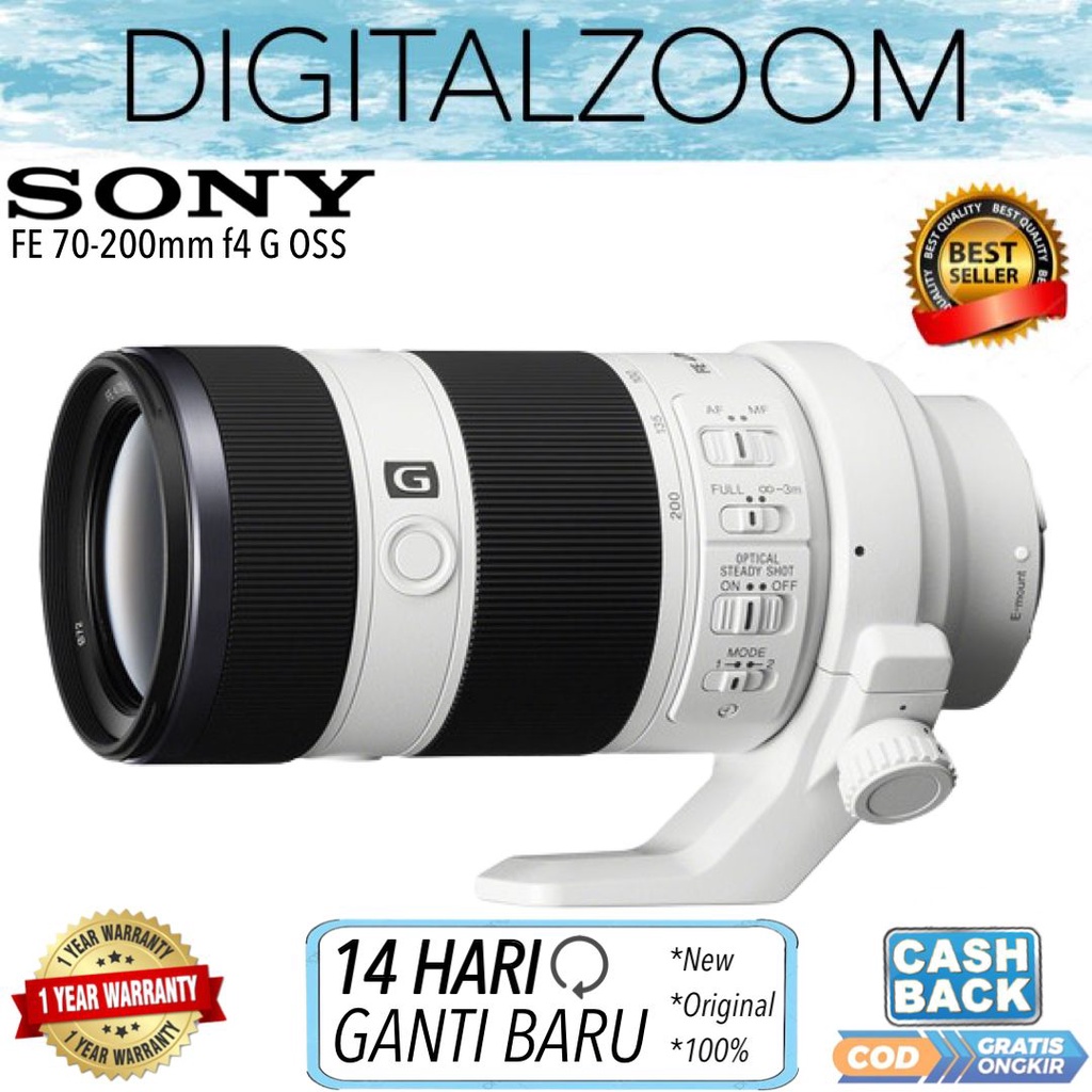 SONY FE 70-200mm F4 G OSS - LENSA SONY 70-200mm