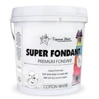 

Tigerson fondant white 5 kg ( 1 Pail )