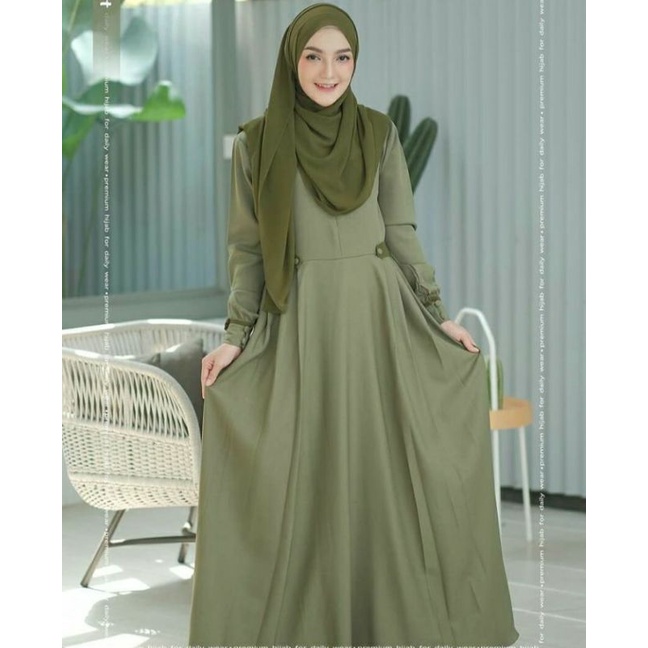 Chana dress by Kyana, Gamis Original