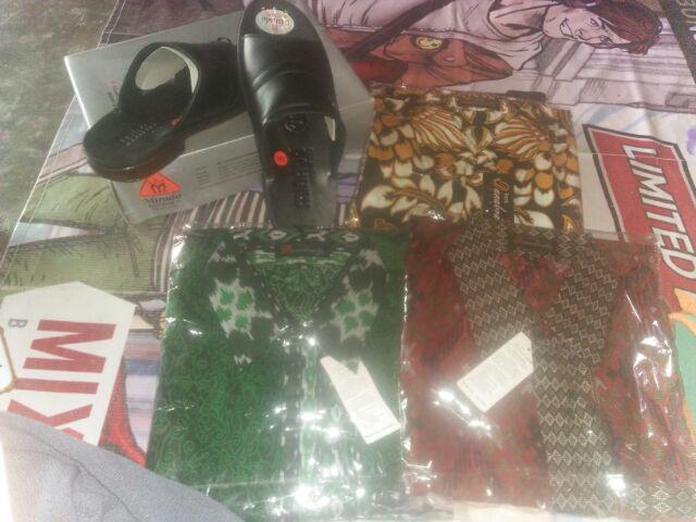 Kemeja Batik Pria Ppbtk07 Modern Lengan Panjang Casual Modis Trendy Masa Kini M L Xl Asli Pekalongan