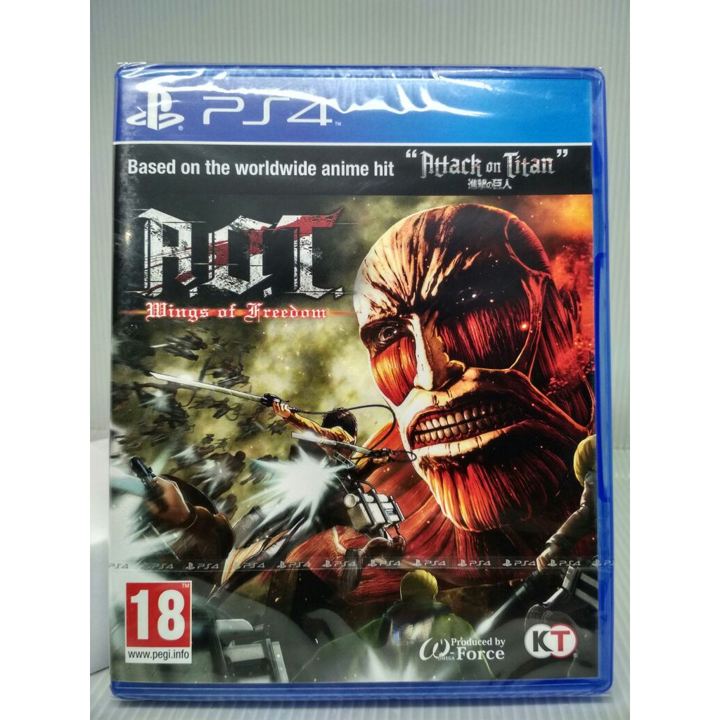 PS4 Attack On Titan : WINGS OF FREEDOM (R2)