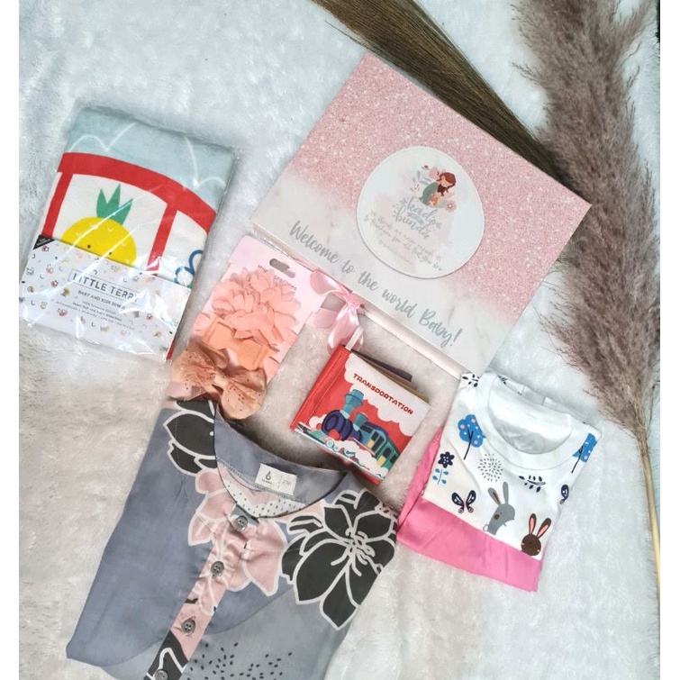 

Hampers Bayi Newborn / Hampers Baby Girl / Kado Bayi Perempuan / Baby Gift Hampers Kado Untuk Bunda