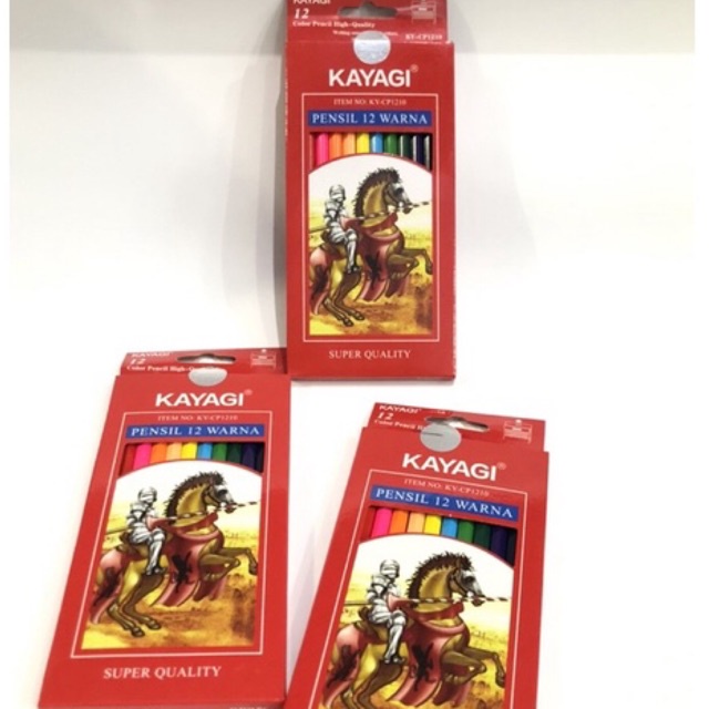 

Pensil Warna Kayagi Panjang isi 12 Warna / Pensil Warna Kayu Kayagi / Pensil Warna Kayu Murah