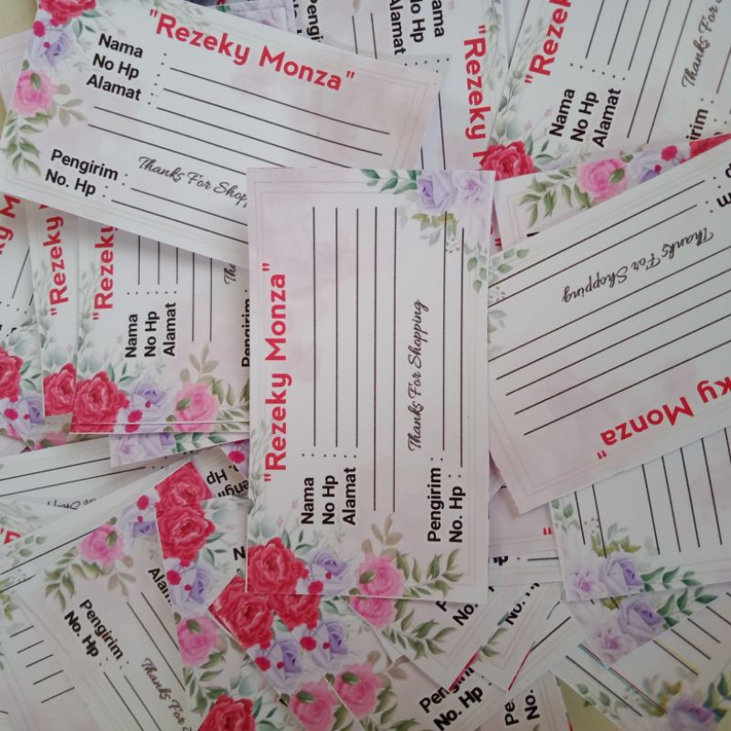 

stiker pengiriman