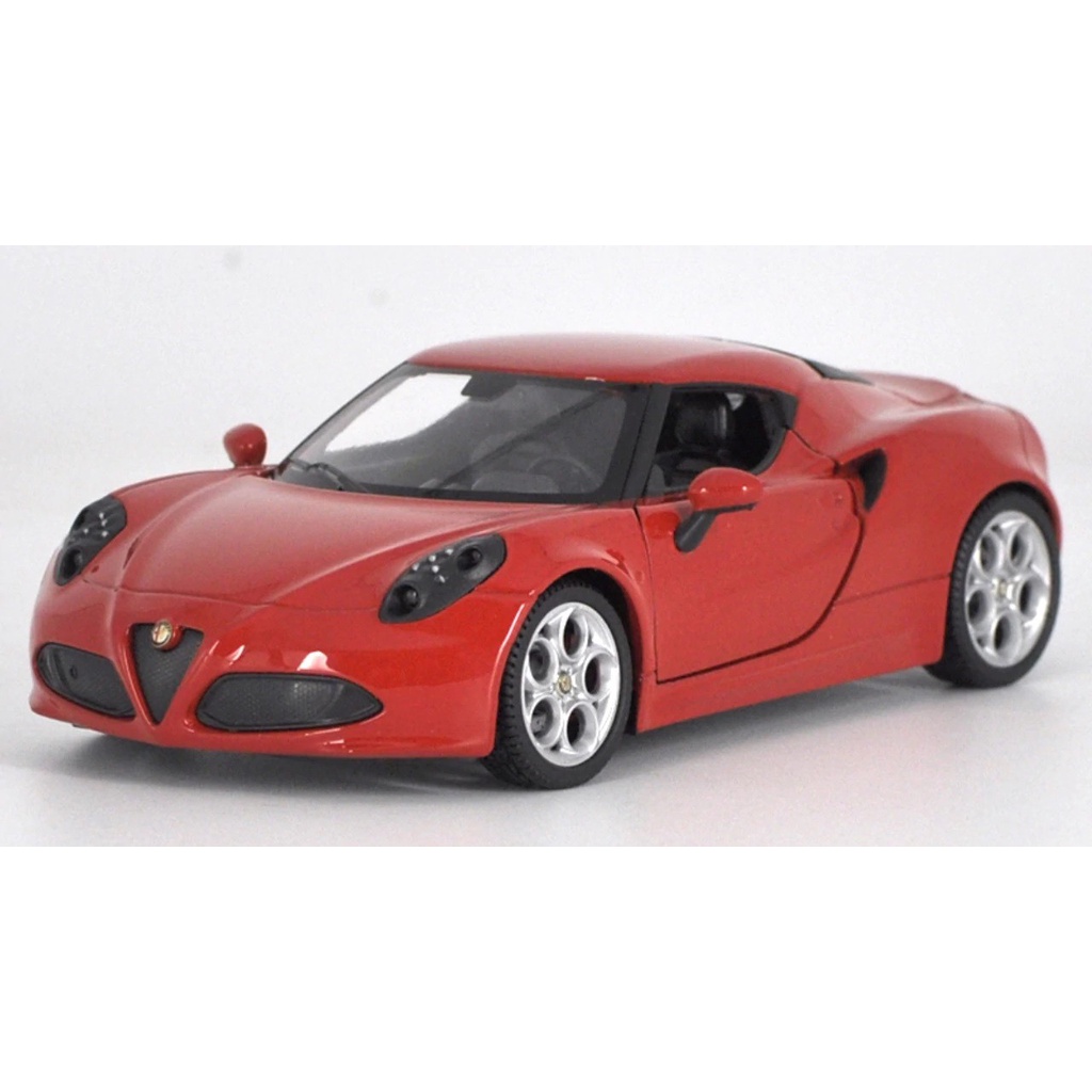 Welly Nex Alfa 4C Merah Skala 1:24