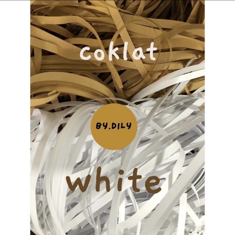 

TERMURAH Kertas Cacah 1KG / Kertas Potong / Kertas Samson / Kertas Serut / Shredded paper